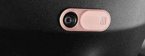 GrueGard Copertura Webcam, Copertura per Privacy della Camera del Laptop e del Telefono, Copertura per Camera a Scorrimento Ultra Sottile Opaca per Computer, Laptop, Webcam Cover (Rosa, 3Pcs)