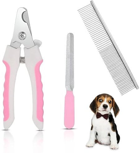GUBCUB Nail Clippers for Dogs with Quick Sensor and Safety Lock for Medium Breed Professional Pet Nail Clipper