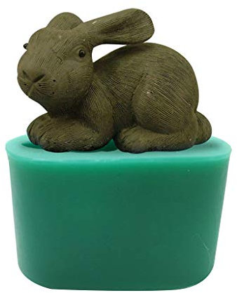 LfrXtra Pâques 3D Silicone Moule Fondant Chocolate Chocolate Soap Moule d'anniversaire Prétion Gâteau Gâteau