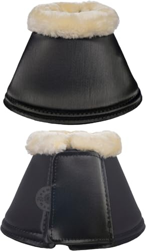 HKM Shiny Fur Overreach Boots Black XL