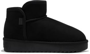 D.Franklin Stivali Australiani da Donna Nordic Low Basic in Nero - Stivali da Donna - Moda Casual - Taglia (41) - Modello nordic-low-basic