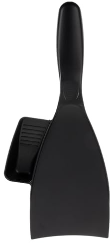 BCOATH Paletta per Tinta Chioma in Abs Nero, Strumento Portatile e Facile da Usare per Ritocco Meches, per Salone e Uso Domestico