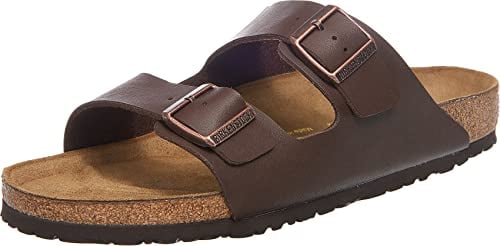 Birkenstock 051701 Arizona dark brown, Birko Flor Uomo, Brown EU 45