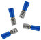 REV Flachsteckhülse, Kabelschuh - Flachstecker, 20 Stück, 4,8-0,8 mm, blau