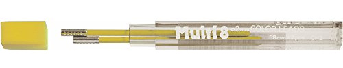 Pentel Color 2mm Lead Refill, Yellow (CH2-G)
