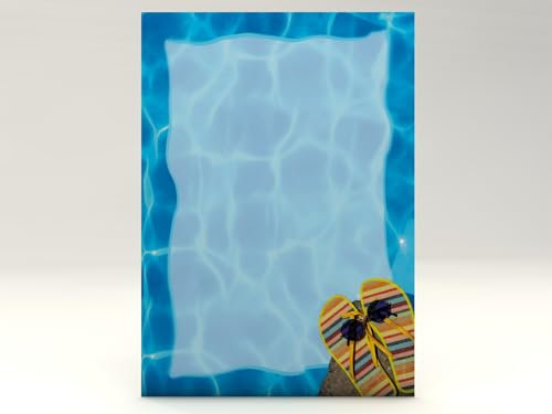 Sommer-Feeling, 50 Blatt Motivpapier 90g/qm