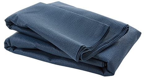Bo-Camp Vorzelt Teppich Camping Zelt Boden Caravan Wohnwagen Balkon Outdoor 2-6m blau 3,0 x 4,0 cm