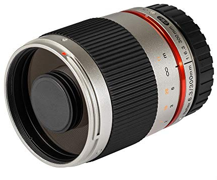 Samyang Obiettivo 300mm F 6,3 per Canon M, Silver