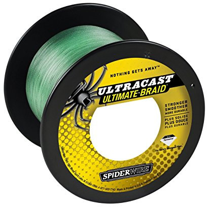 Spiderwire Ultracast 4 Ultimate Braid Green 100m 0,20mm 20,70kg Geflochtene Schnur Braid Angelschnur Line