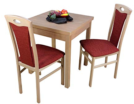 moebel direkt online Essgruppe Kassel 3-teilig natur/terracotta