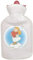 Wärmflasche Schutzengel mit Fleeceüberzug Wärmeflasche Engel Bezug Fleece Wärmekissen (Schutzengel mit Herz)