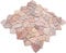 Piastrella a mosaico in marmo con pietra naturale rossa rottura Ciot rossoverona per pavimenti pareti bagno WC doccia cucina specchio piastrellato rivestimento per vasca da bagno mosaico