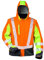 Warnschutz Softshelljacke Elysee *ATANAS* orange/gelb-grau Gr. XL