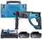 Makita DHR202Z 18V SDS+ Hammer Drill with 2 x 3Ah Batteries, Charger, Case & Inlay