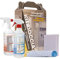 GEAL KIT DOCCIA Pulizia e Protezione per tutto l'Ambiente Doccia, Formato da 0,75 Litri + Panno Microfibra + Spugna Magica