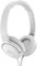 Soundmagic P22 Wired On Ear Headphones No Microphone HiFi Stereo Portable Headphone Lightweight and Foldable Comfortable Fit Noise Isolating White FD71190101