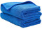 AIDEA Asciugamani in microfibra per auto, 2 pezzi, grande asciugamano professionale per asciugatura auto, antigraffio e assorbente, per auto, SUV, camper, camion e barche, 61 x 78,7 cm, blu