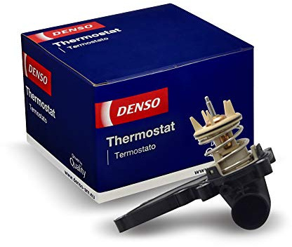 DENSO Thermostat Kühlmittel Kühlwasserthermostat mit Dichtungen Öffnungstemperatur:85°C für VW Touareg (7P5, 7P6) für AUDI A4 Avant (8K5, B8) A6 Avant (4G5, 4GD, C7) A6 Avant (4F5, C6) Q5 (8RB)