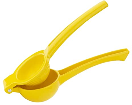 Olympia Presse-citrons verts manuel, couleur jaune, aluminium enduit de poudre, 60(H) x 82(L) x 225(P)mm, DP122