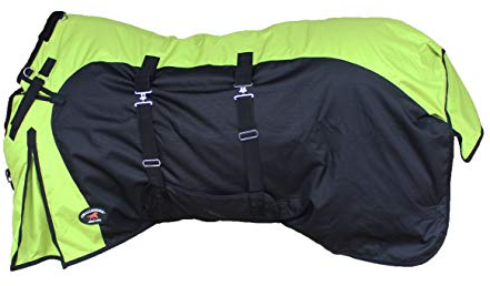 CHALLENGER 5EE20LG Pferdedecke, wasserdicht, schwer, 208,3 cm, 1200D