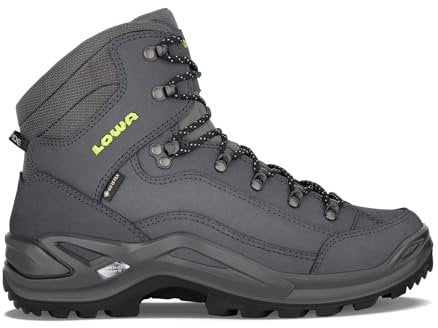 LOWA Stiefel mittel Renegade GTX MID dunkelblau/Limone 46.5