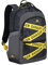 Rivacase Universeller Rucksack 15.6 Zoll – 20L – ideal für Schüller und Studenten – bunter Stadtrucksack aus hochwertigem wasserabweisendem Material (Grau camo)