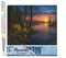 Figured'Art Malen Nach Zahlen Erwachsene Zelten am Fluss - Paint by Numbers Basteln DIY Bastelset 40x50cm ohne Holzrahmen