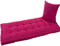 Bankauflage 2- oder 3-Sitzer 10cm Dickes Gartenbank Auflage, Rechteckig Langes Bankkissen, Sitzkissen, Bankpolster für den Innenbereich, Schaukel,Pink-60x60cm/24x24in