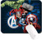 ERT GROUP Original und offiziell lizenziert von Marvel Anti-Rutsch-Mauspad, Muster Avengers 001, Anti-Rutsch-Computer-Mauspad, rechteckig 220 mm x 180 mm