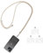 Olliwon Cordon Telephone Portable, Tour de Cou Telephone Universelle avec 3 Patchs, Laniere de Collier Compatible avec la Plupart des Coques pour Smartphone, Brun Clair