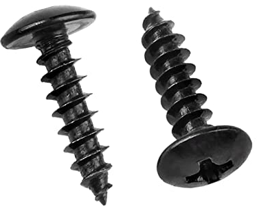 ORANXIN M6 x 20mm 40 Pcs Acier Carbone Tête ronde Vis à bois Cruciformes Tête de Champignon Vis autotaraudeuses