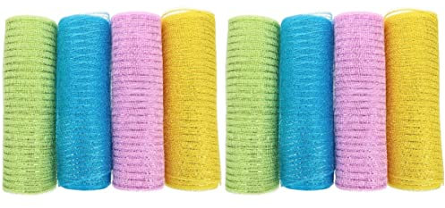 Ciieeo Blumenverpackungsband 8Rolls Liefert Metallgitter Helle Dekoration Home-Party PP-Swags Projekt Farbkränze Kranzhandwerk Osterbänder Und Polykränze Mehrfarbige Blumen: Herstellung