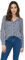 ONLY Asmin Chemise L/S WVN Noos T-Shirt, Caban/Rayures : Blanc, XS Femme