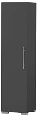 Schildmeyer Highboard Carlos 153702, anthrazit, 36,3 x 34,7 x 142,7 cm