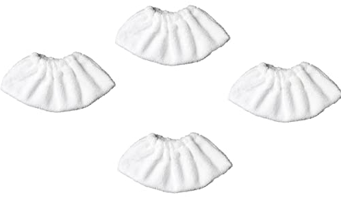 VOANZO 4PCS Steam Mop Pads Cleaning Pad Cover Compatible with Karcher Easyfix SC1 SC2 SC3 SC4 SC5 Steam Cleaner
