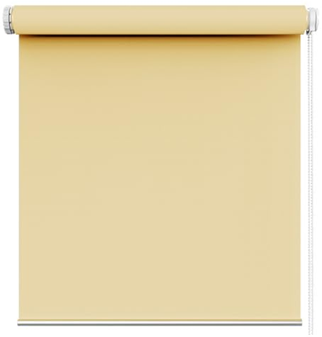 Rollos für Fenster ohne Bohren 120 x 220 cm Tag-Nacht-Rollo ohne Bohren, Seitenzugrollo, für Fenster und Türen, Verdunklungsrollo ohne Bohren Klemmfix, für Alle Türen und Fenster, Creme Farben
