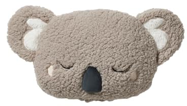 VERTBAUDET Koala Kissen aus Sherpa, grau, TU