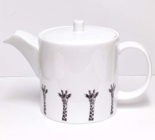 Redwood Collection Giraffe Design Fine Bone China Tea Pot (1 Litre), RW75114