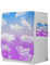 Highdi 3D Funda de Lavadora Cubierta, Secadoras de Carga Frontal Protector Exterior Cubierta a Prueba de Polvo (Capacidad L 10,5~12 kg,Nube 10)