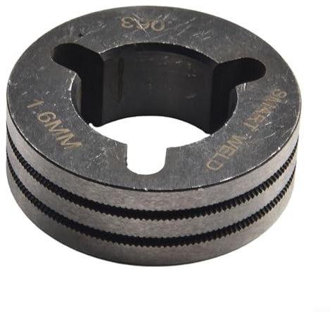 Rodillo de transmisión compatible para soldador Miller MIG, ranura en V moleteada, 030 035 045 (#9)