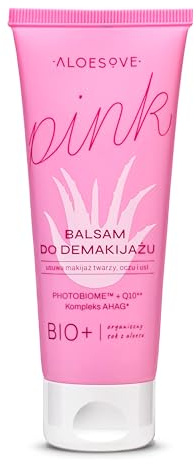ALOESOVE Make-up Entferner Balsam mit Kokosduft 100 ml – Vegan, Feuchtigkeitsspendend, Schützt vor Photoxidativem Stress, für alle Hauttypen