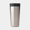 Brabantia - Make & Take Insulated Cup with Smart Click Lid, Keeps Drinks Hot for 6 Hours, Cold for 8 Hours, Leak-Proof Travel Mug - Dark Grey, 0.36L