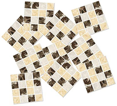 Gadpiparty 15 Pz Adesivi murali piastrelle 3d carta da parati verde acqua incollare piastrelle da parete adesivi cameretta stickers camera da letto adesivi murali piastrelle antiolio bagno