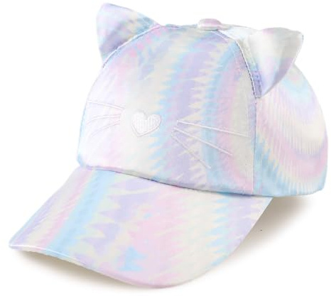 MniJiza Kindermütze Mädchen Sommer Sonnenhut Für Mädchen Katze Floral Schmetterlinge Baby Mütze