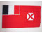 AZ FLAG - Drapeau Wallis et Futuna - 150x90 cm - Drapeau Wallisien Futunien 100% Polyester Avec Oeillets Métalliques Intégrés - Pavillon 110 g
