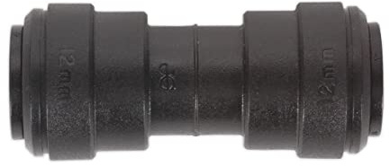 Sealey John Guest® 12mm Straight Coupling - Pack of 5 - JGCS12
