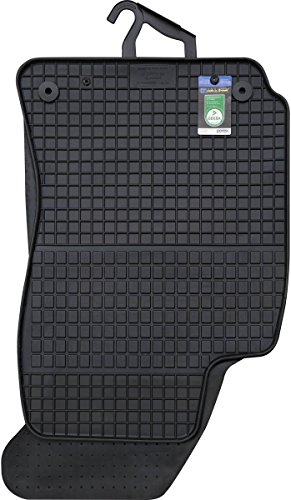PETEX 69010 Gummimatten für passend für Passat ab 09/1996-02/2005 Fußmatten schwarz 4-teilig