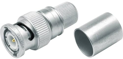 TELEGARTNER 100023320 100023320 BNC-Steckverbinder Stecker, gerade 50 Ω 1 St.