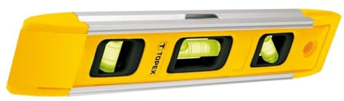 Topex 29C894 – Torpedo Level (230 mm, with Magnets)