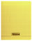 Calligraphe 18104C Un Cahier Agrafé Jaune (une Marque de Clairefontaine) - 17x22 cm - 48 Pages Grands Carreaux - Papier Blanc 90 g - Couverture Polypro Transparent